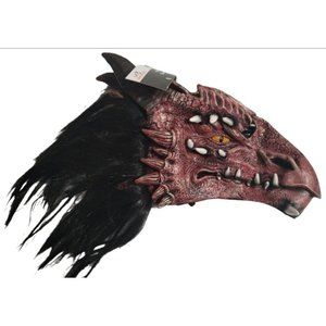 Celebrate Fantasy Dragon Halloween Mask Adult One Size Costume GOT